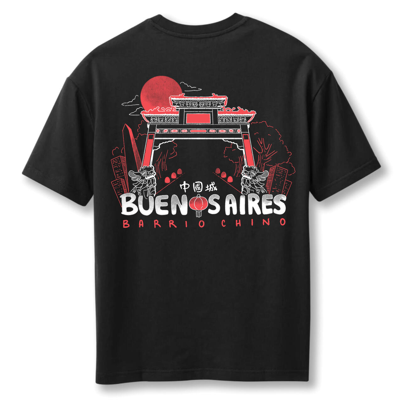 Barrio Chino Argentina Tshirt Design